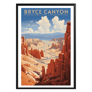 Bryce Canyon National Park Vintage Poster - GroovyGrove