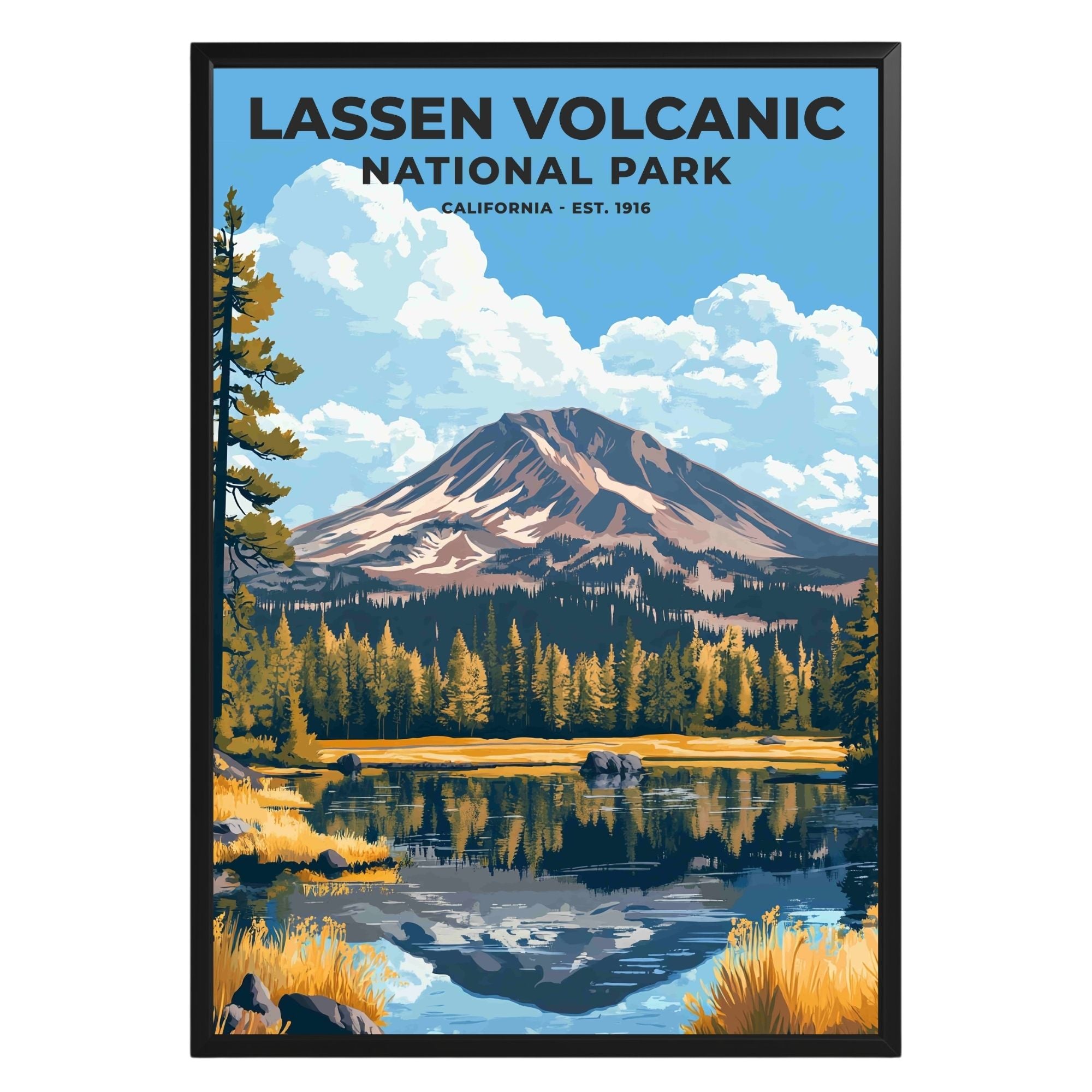 Lassen Volcanic National Park Poster - GroovyGrove