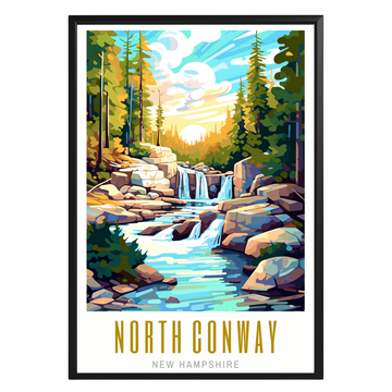 North Conway New Hampshire Poster - GroovyGrove