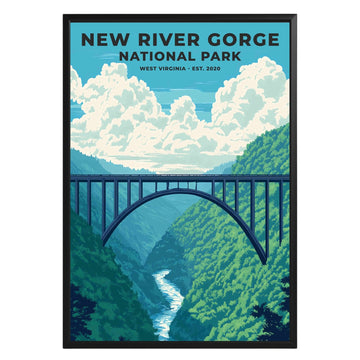 New River Gorge National Park Poster - GroovyGrove