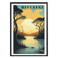 Biscayne National Park Vintage Poster - GroovyGrove