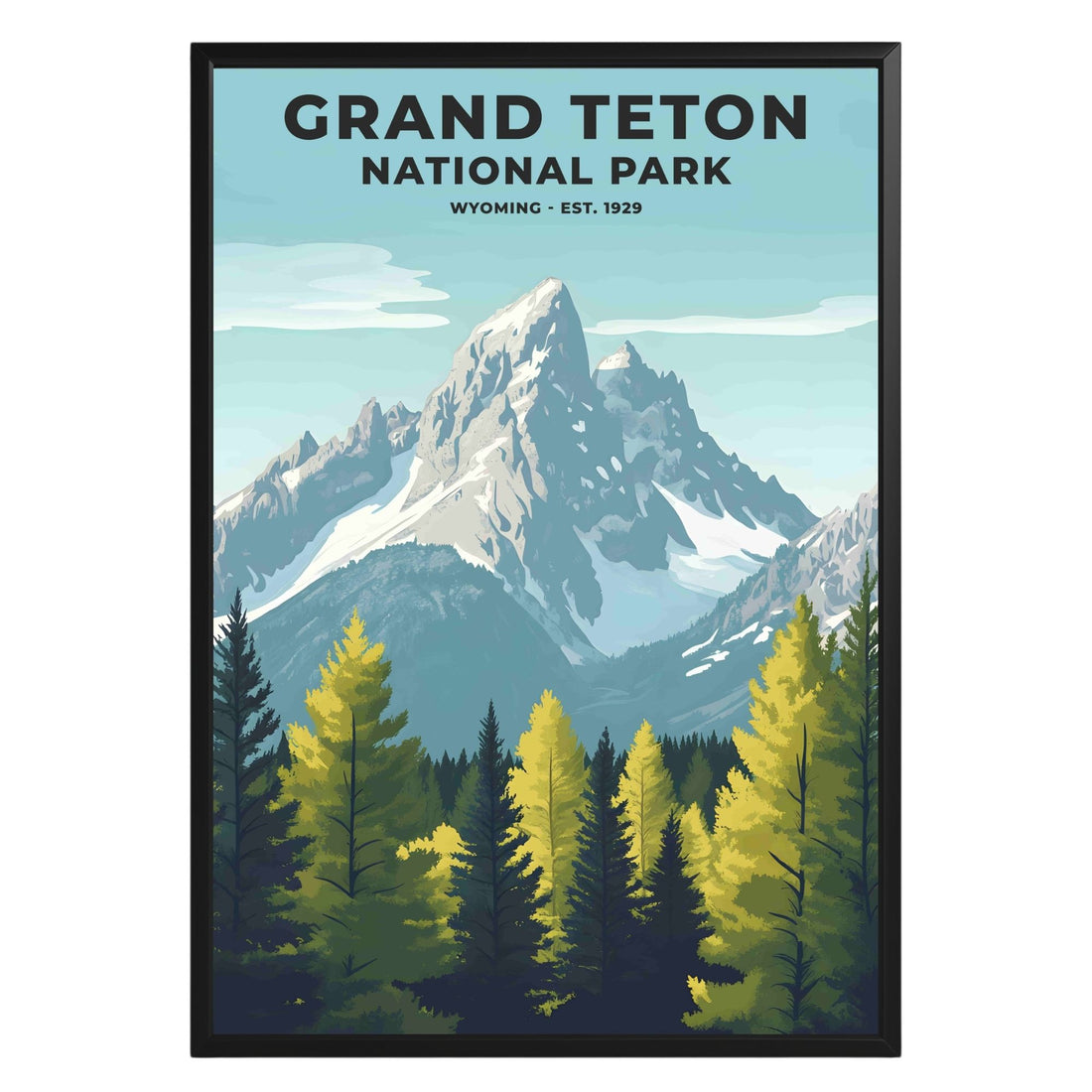 Grand Teton National Park Poster - GroovyGrove