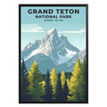 Grand Teton National Park Poster - GroovyGrove