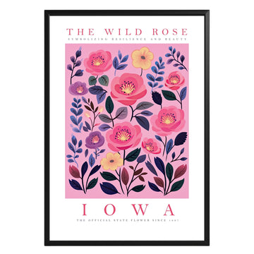 Iowa State Flower Poster - GroovyGrove