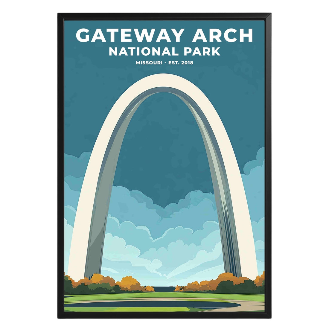 Gateway Arch National Park Poster - GroovyGrove