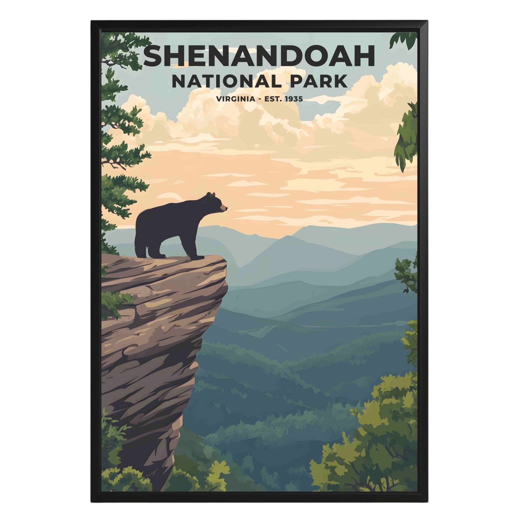 Shenandoah National Park Poster - GroovyGrove