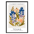 Texas Flower Market Poster - GroovyGrove