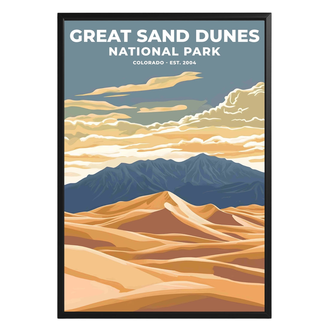 Great Sand Dunes National Park Poster - GroovyGrove