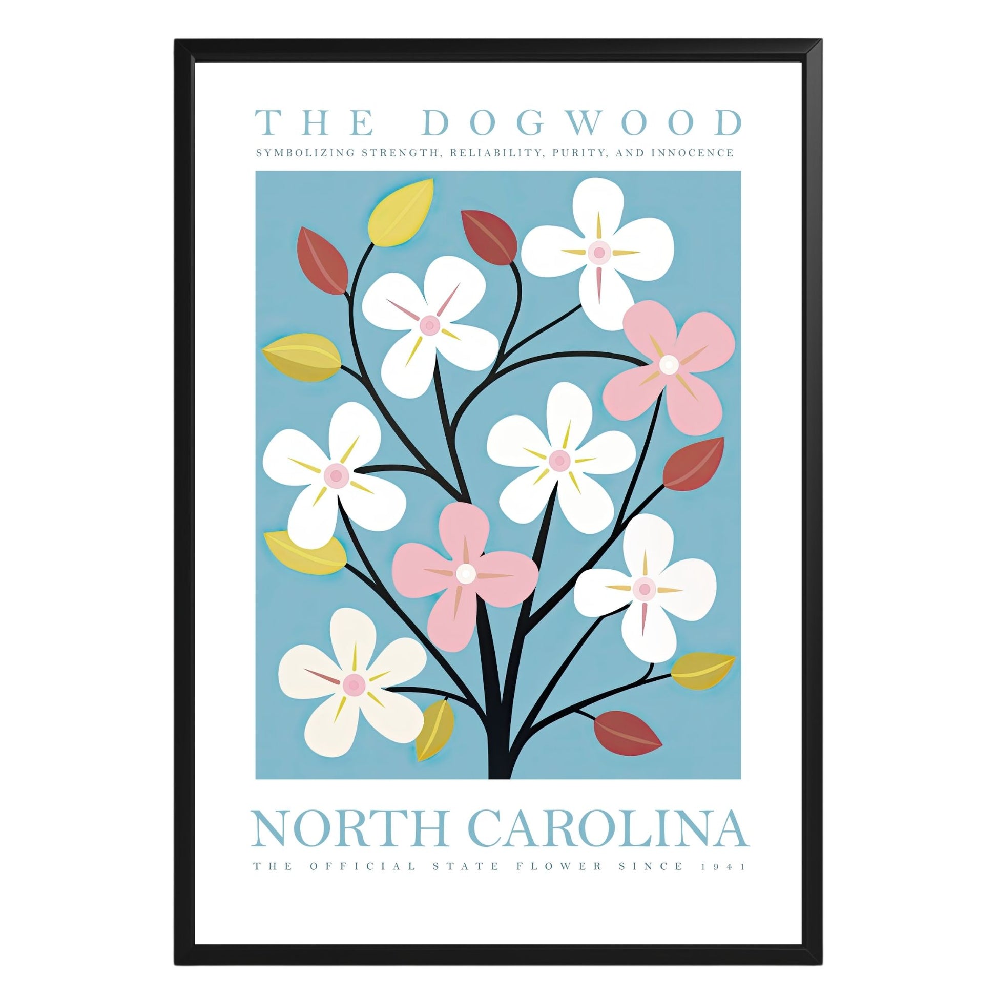 North Carolina State Flower Poster - GroovyGrove