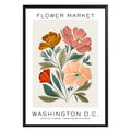 Washington D.C Flower Market Poster - GroovyGrove