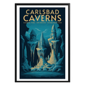 Carlsbad Caverns National Park Vintage Poster - GroovyGrove