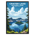 Crater Lake National Park Poster - GroovyGrove