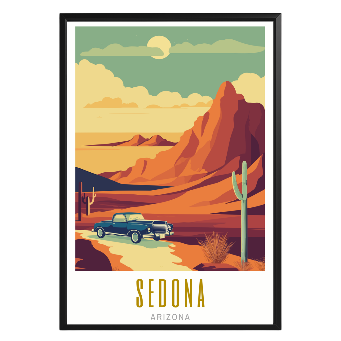 Sedona Arizona Poster - GroovyGrove