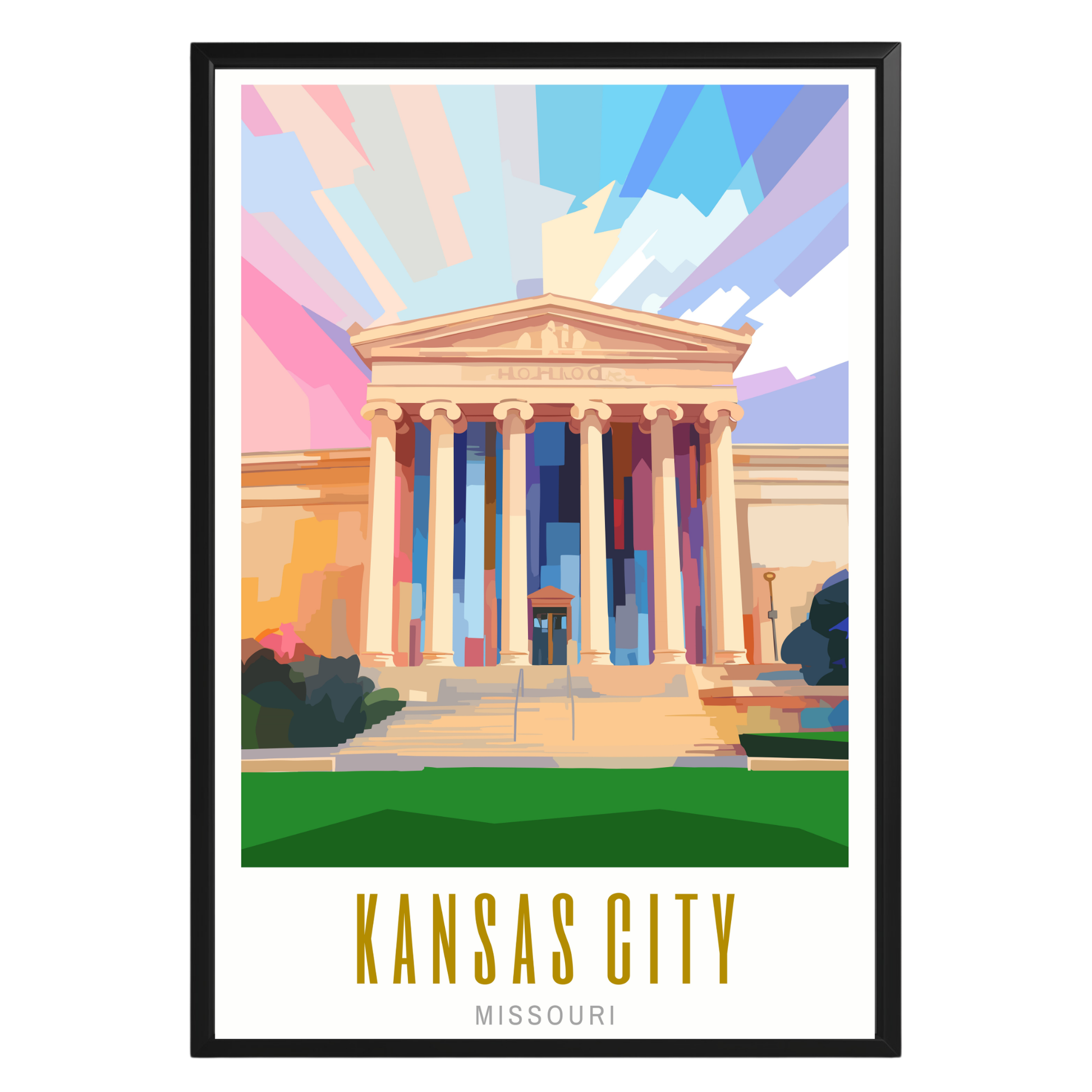 Kansas City Missouri Poster - GroovyGrove