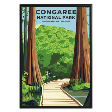 Congaree National Park Poster - GroovyGrove