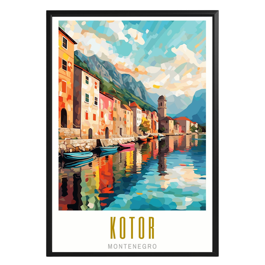 Kotor Montenegro Poster - GroovyGrove