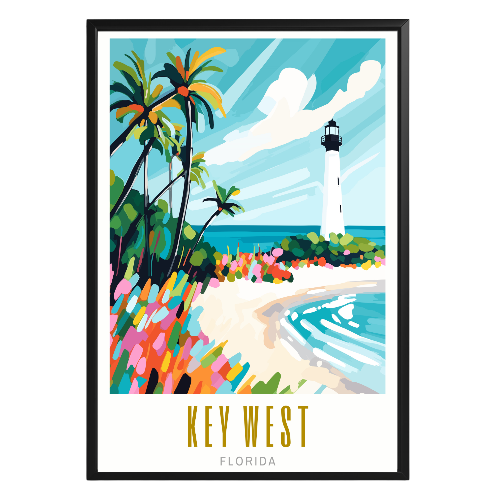 Key West Florida Poster - GroovyGrove