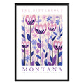 Montana State Flower Poster - GroovyGrove