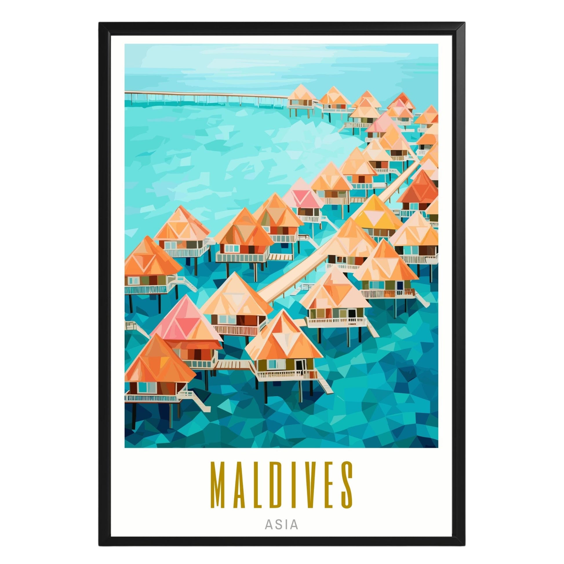 Maldives Poster - GroovyGrove