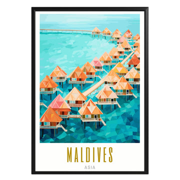 Maldives Poster - GroovyGrove