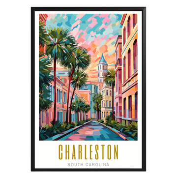 Charleston South Carolina Poster - GroovyGrove