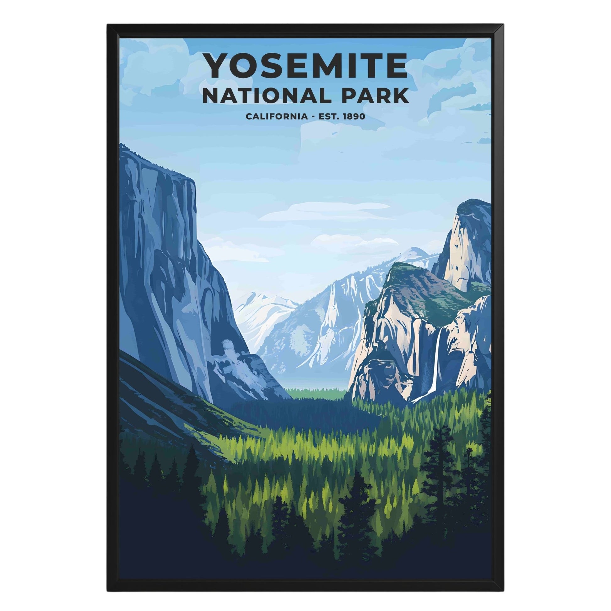 Yosemite National Park Poster - GroovyGrove