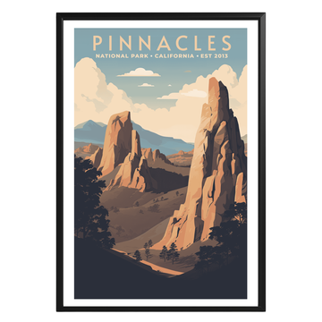 Pinnacles National Park Vintage Poster - GroovyGrove