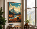 Gates of the Arctic National Park Retro Poster - GroovyGrove