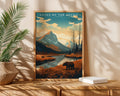 Gates of the Arctic National Park Retro Poster - GroovyGrove