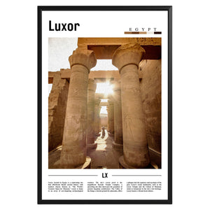 Luxor Egypt Photographic Poster
