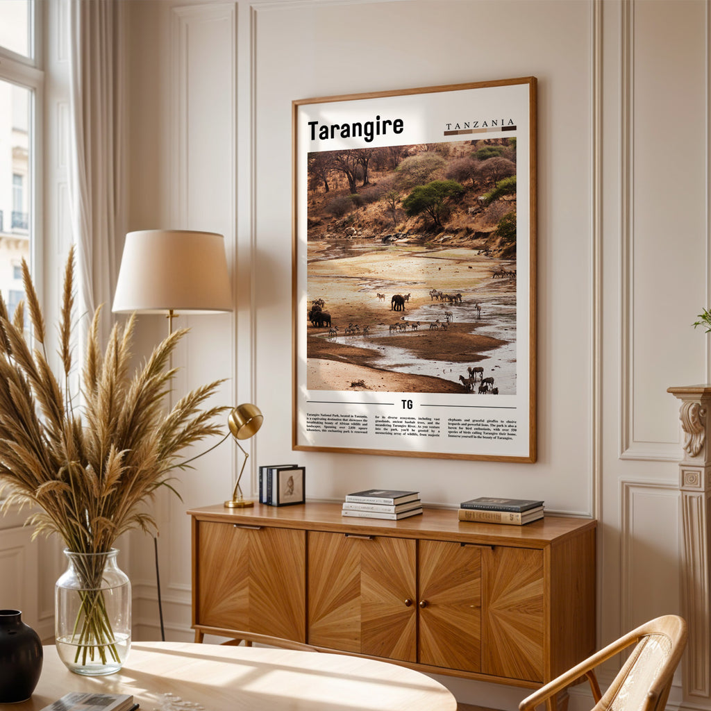 Tarangire National Park Tanzania Photographic Poster