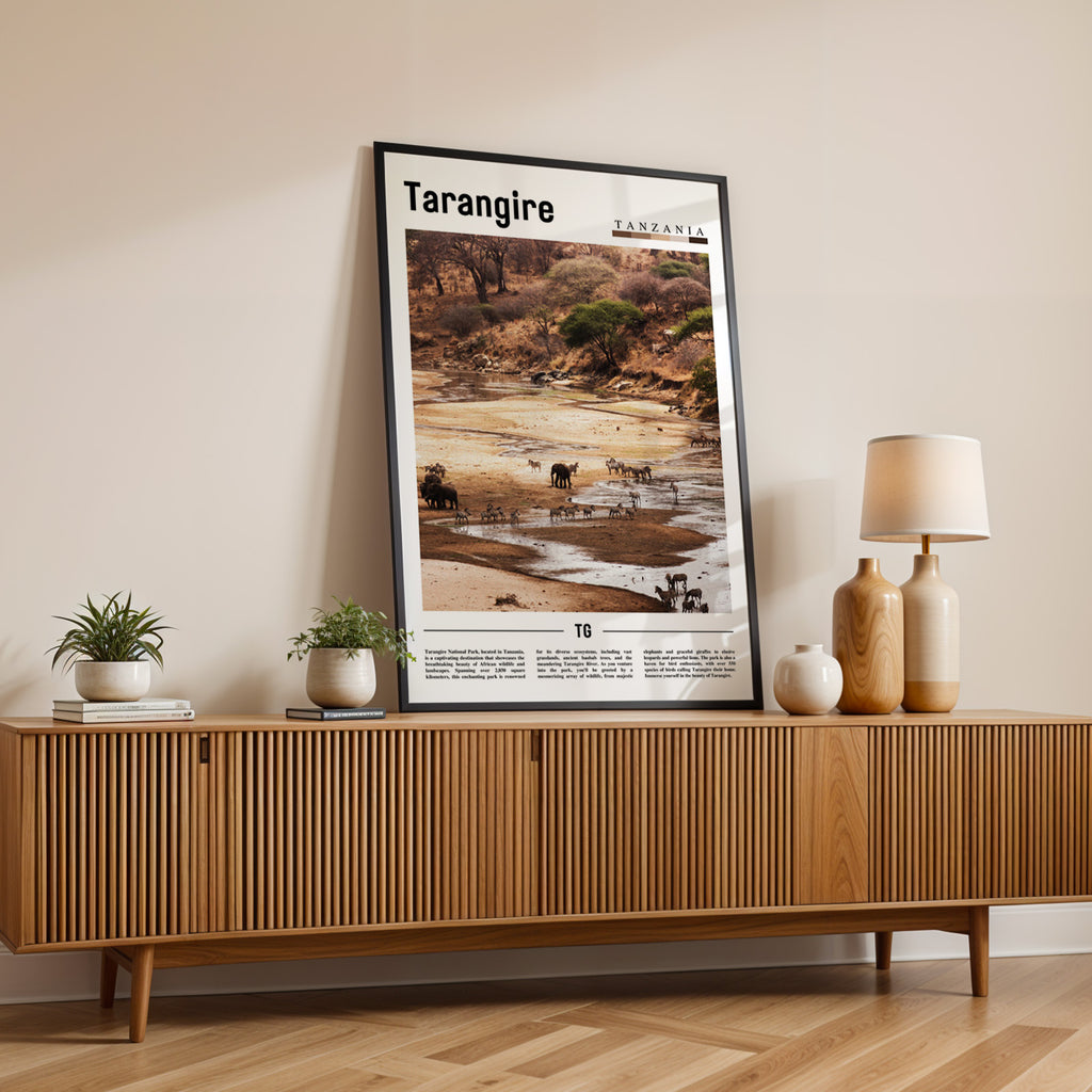 Tarangire National Park Tanzania Photographic Poster