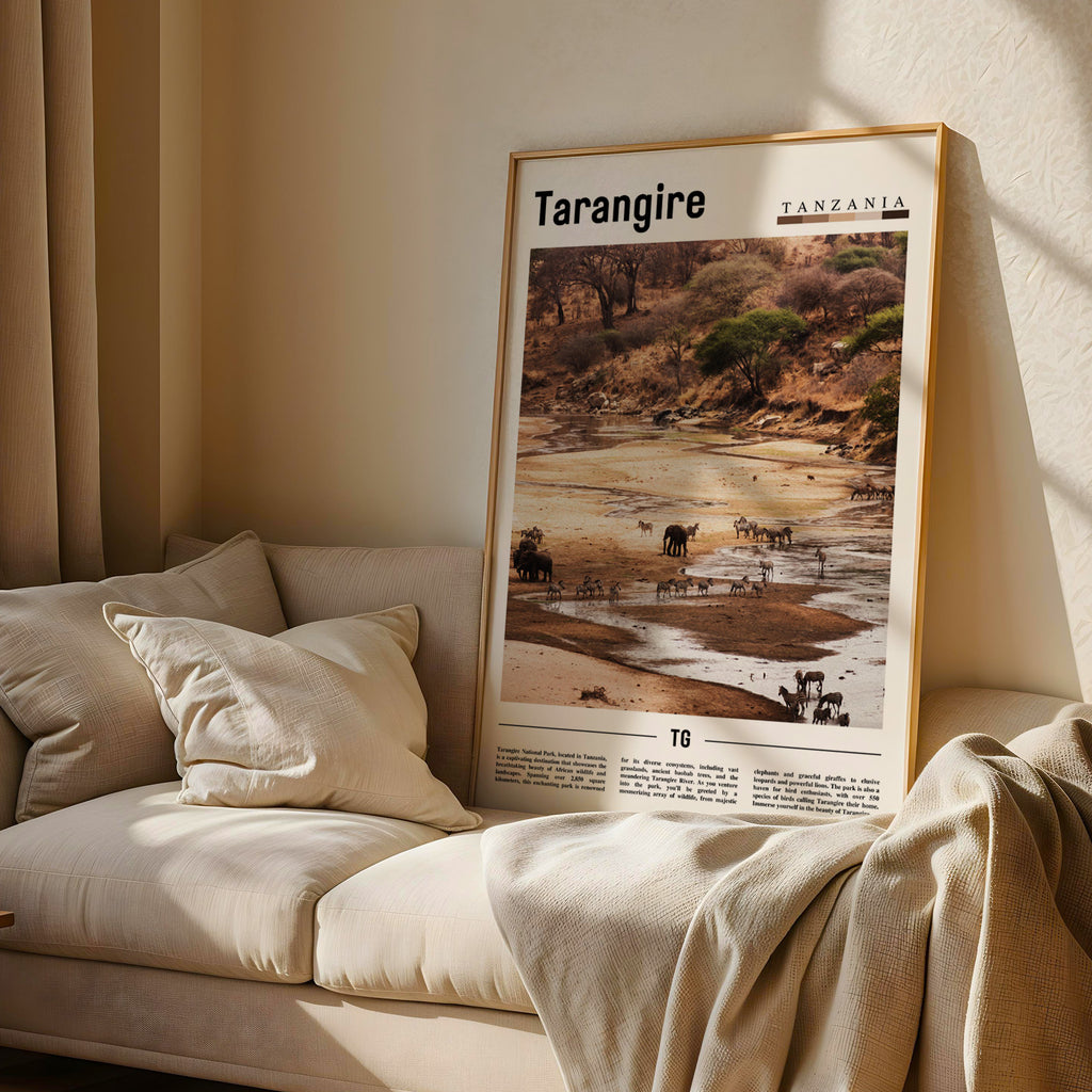 Tarangire National Park Tanzania Photographic Poster