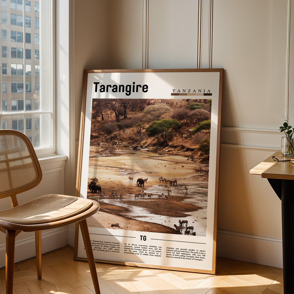 Tarangire National Park Tanzania Photographic Poster