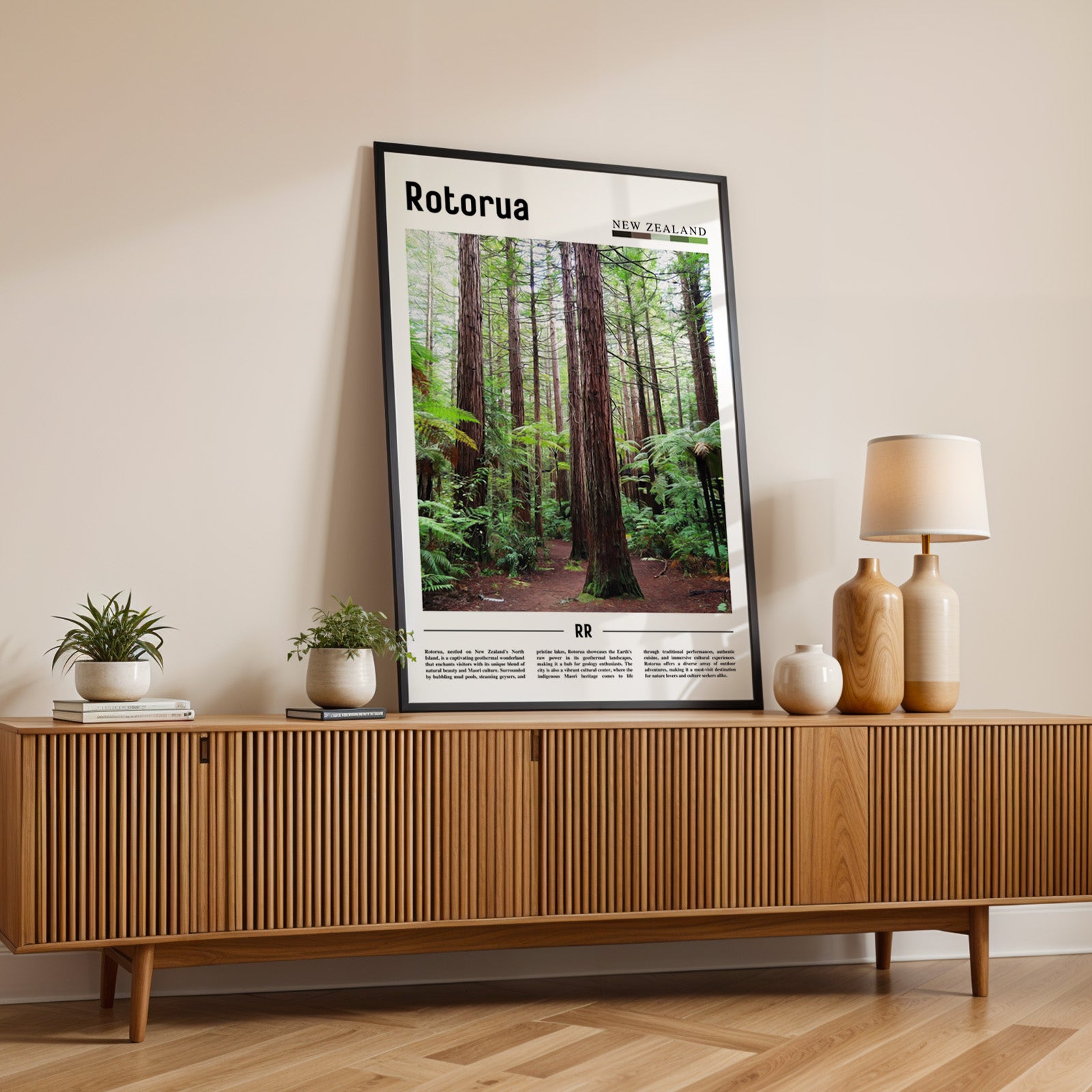 Rotorua New Zealand Photographic Poster