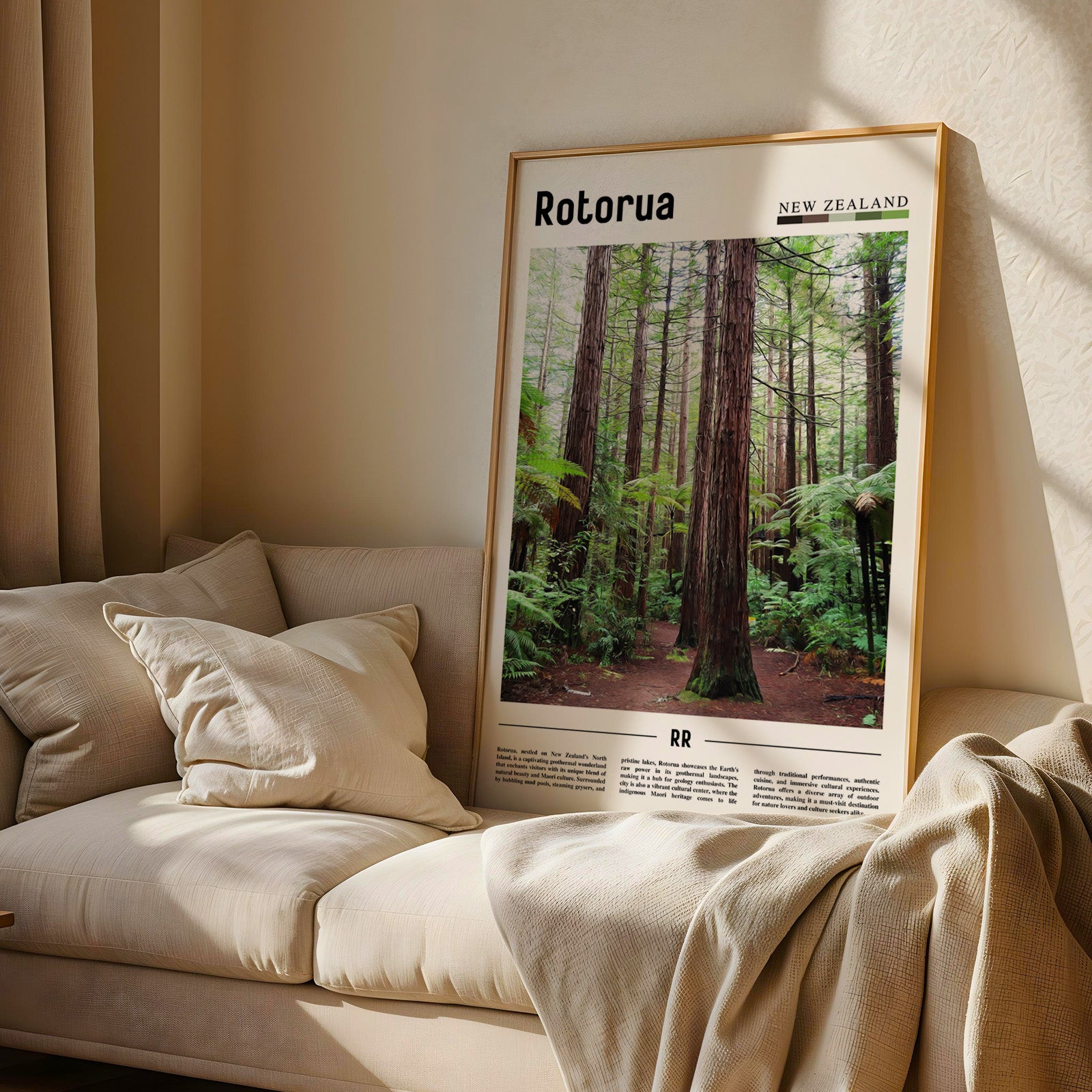 Rotorua New Zealand Photographic Poster