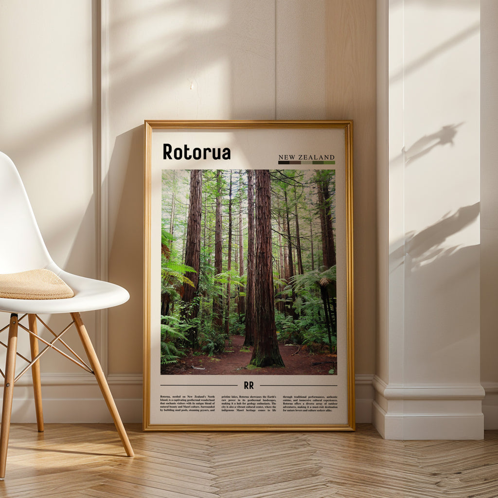 Rotorua New Zealand Photographic Poster