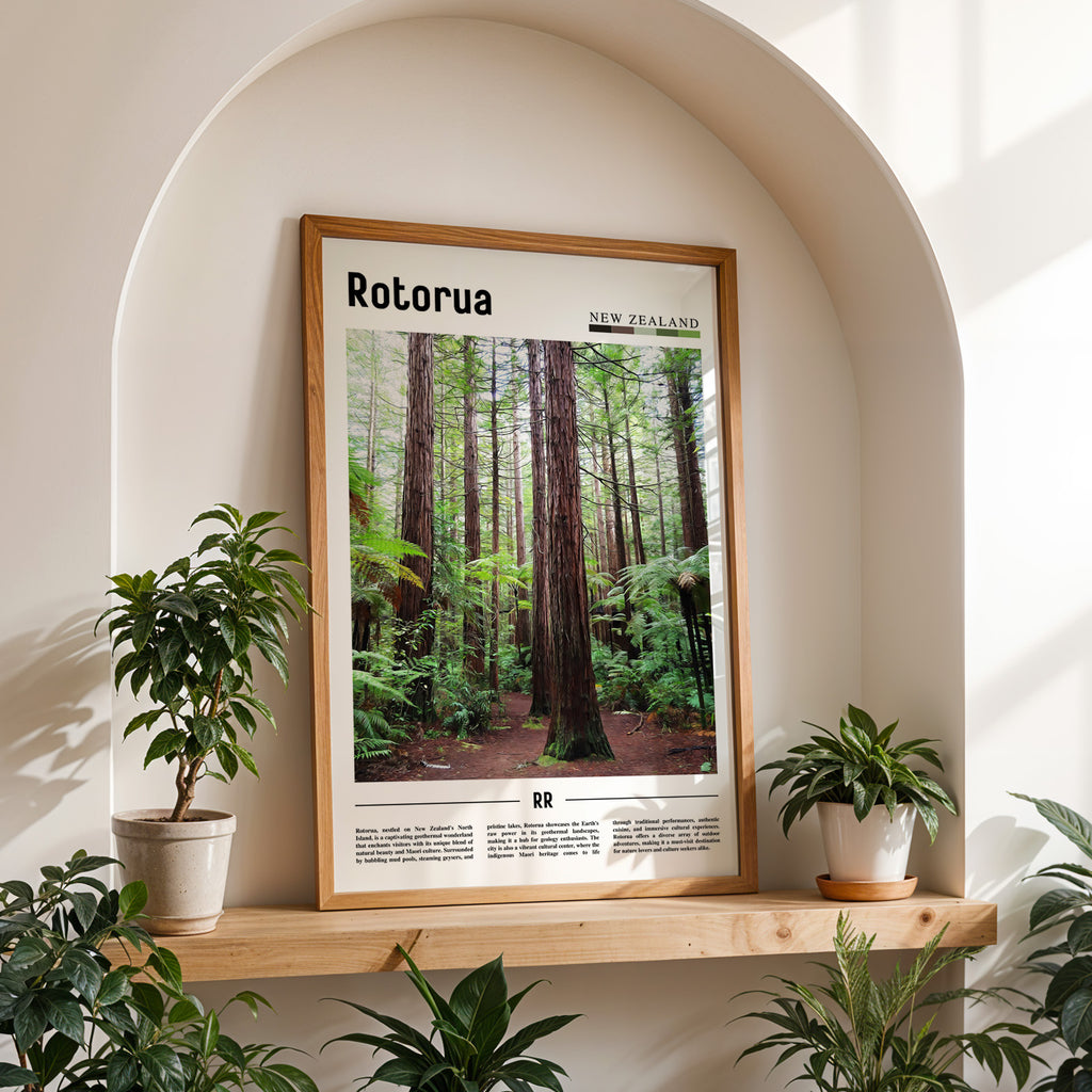 Rotorua New Zealand Photographic Poster