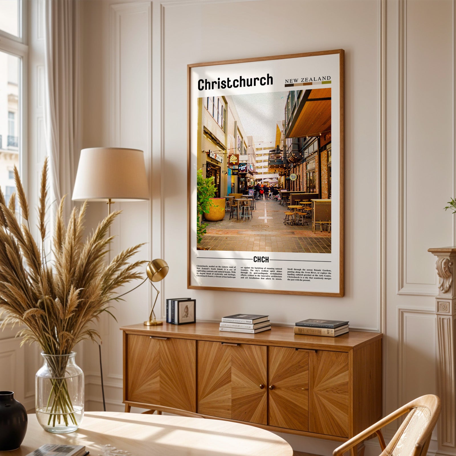 Christchurch New Zealand Photographic Poster