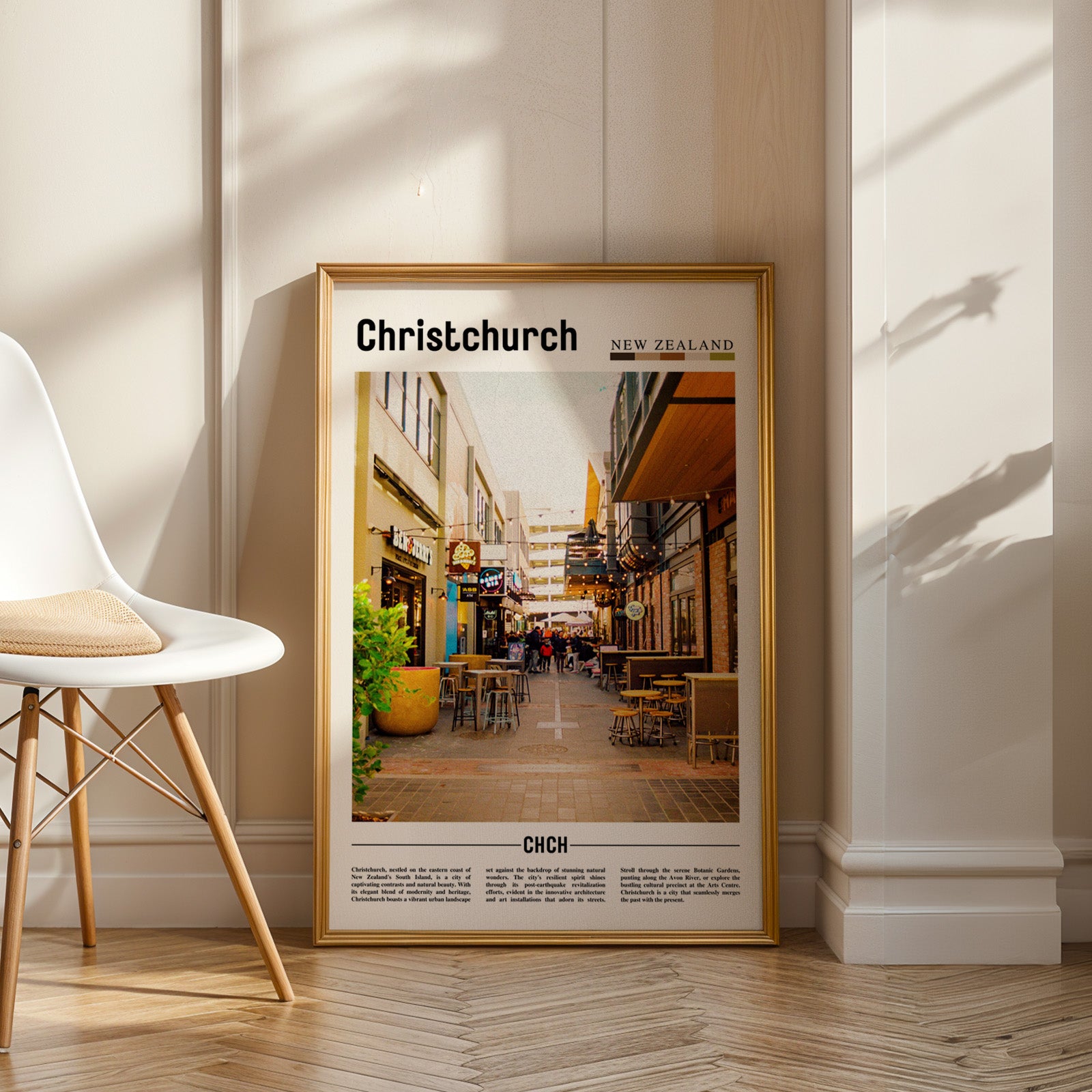 Christchurch New Zealand Photographic Poster