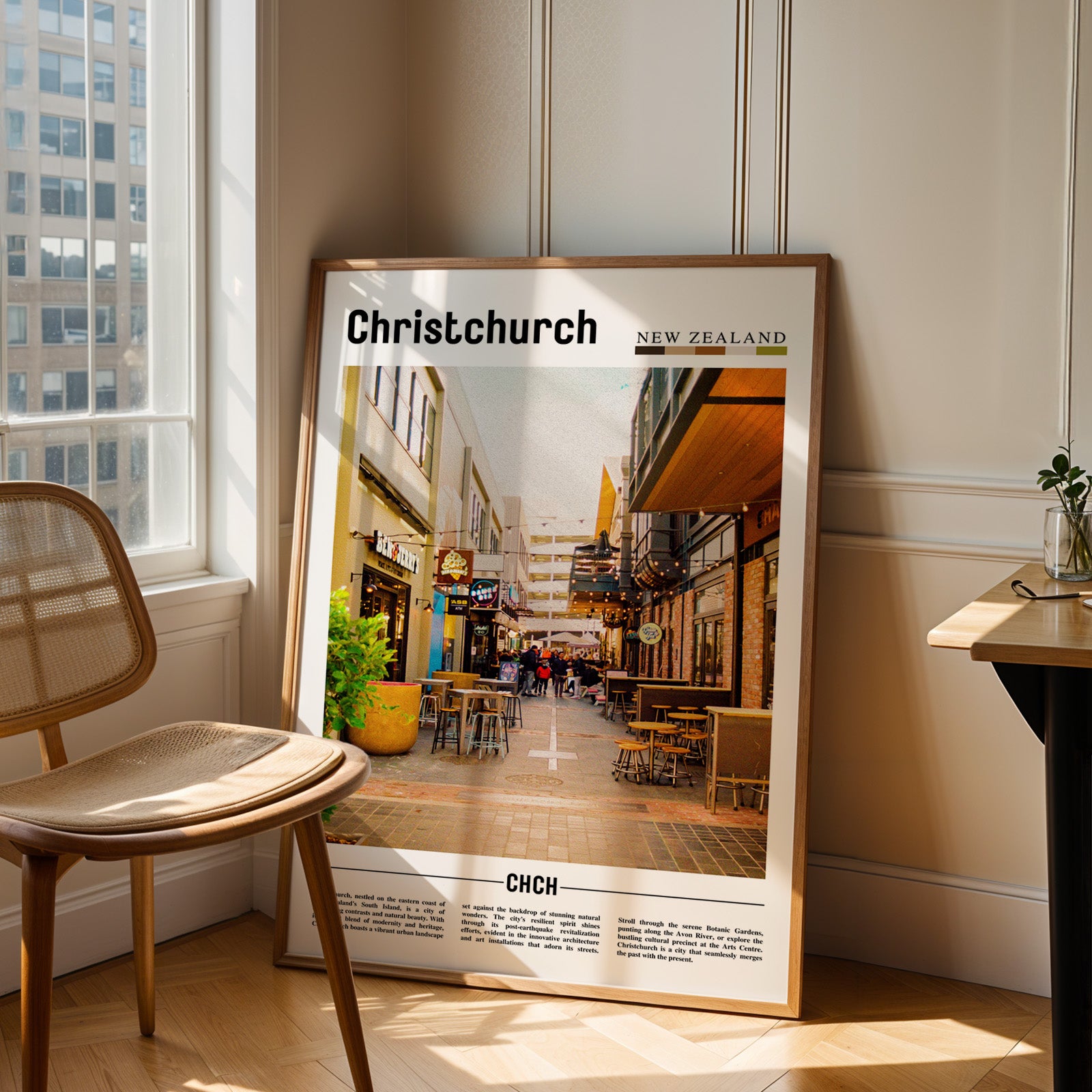 Christchurch New Zealand Photographic Poster
