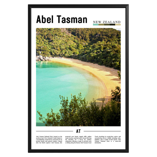 Abel Tasman New Zealand Photographic Poster