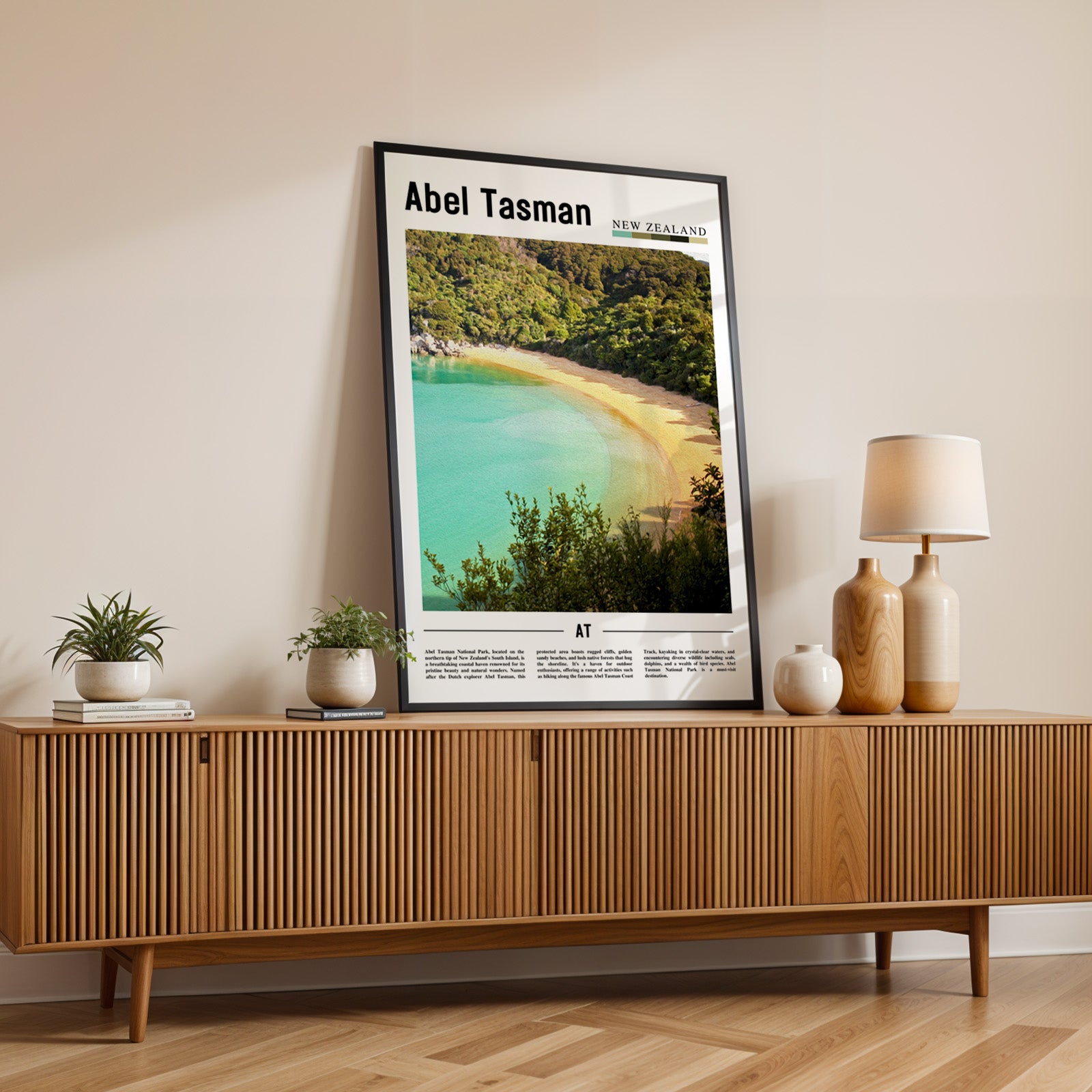 Abel Tasman New Zealand Photographic Poster