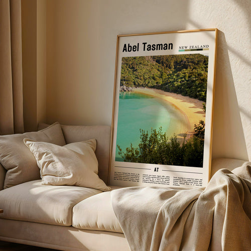 Abel Tasman New Zealand Photographic Poster