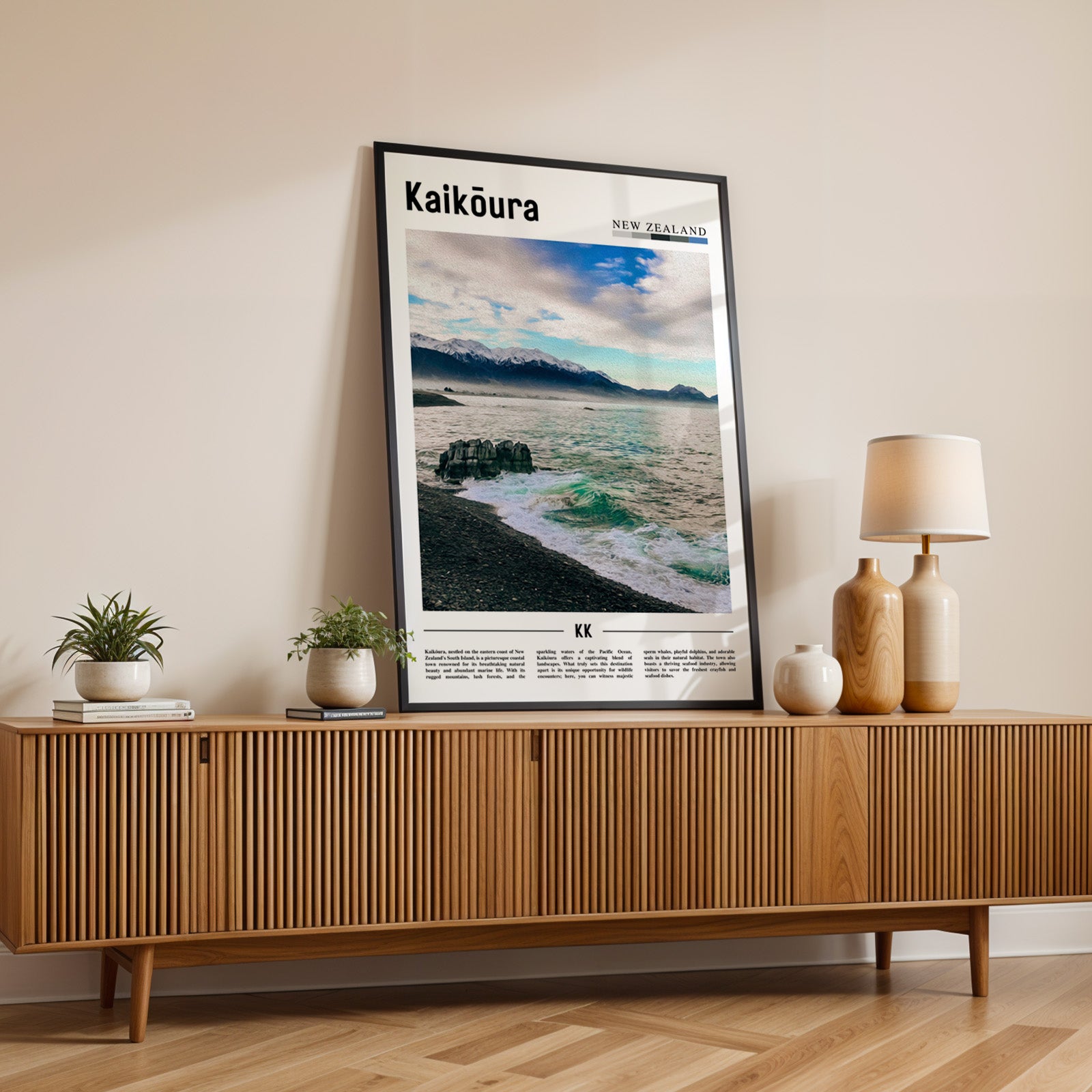 Kaikōura New Zealand Photographic Poster