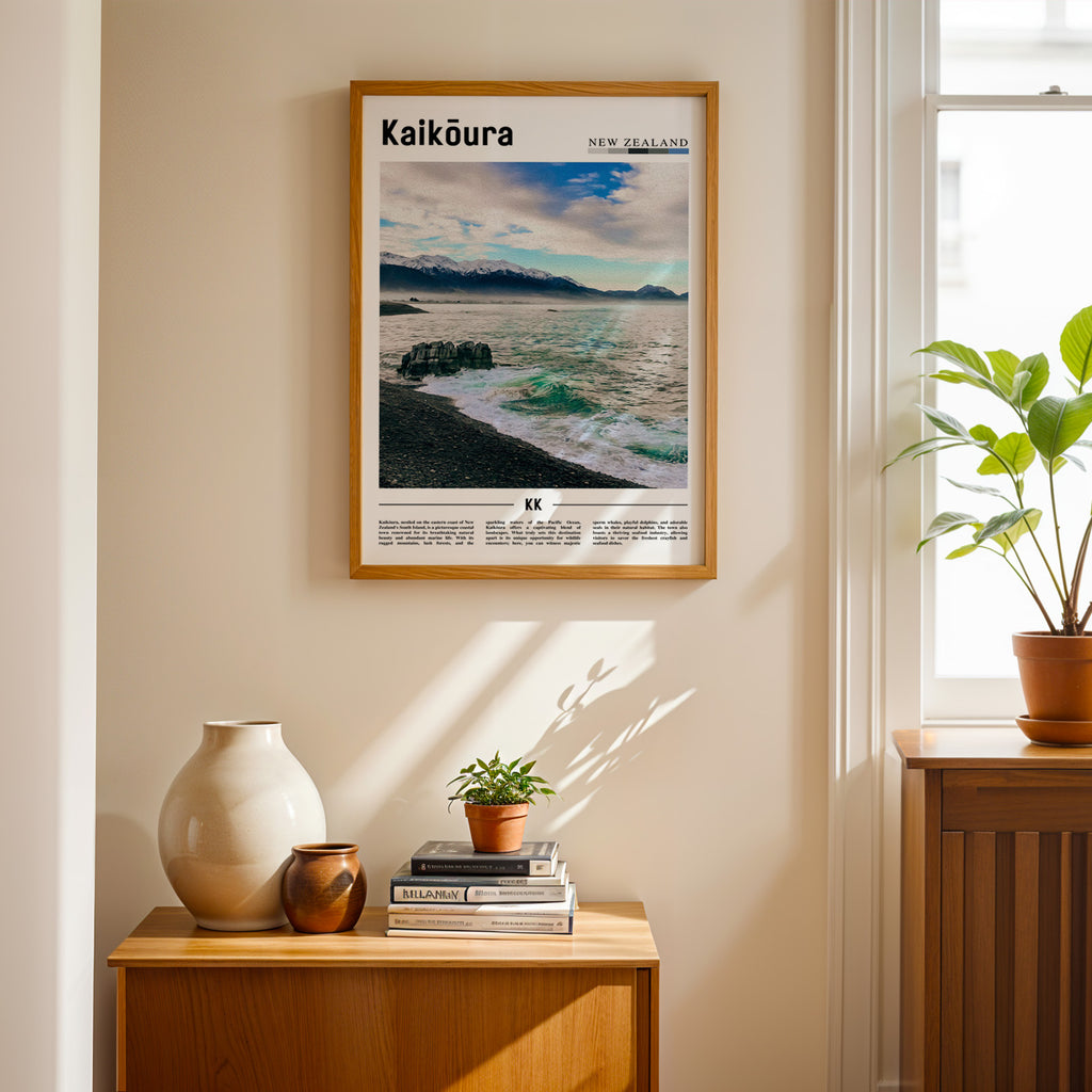 Kaikōura New Zealand Photographic Poster