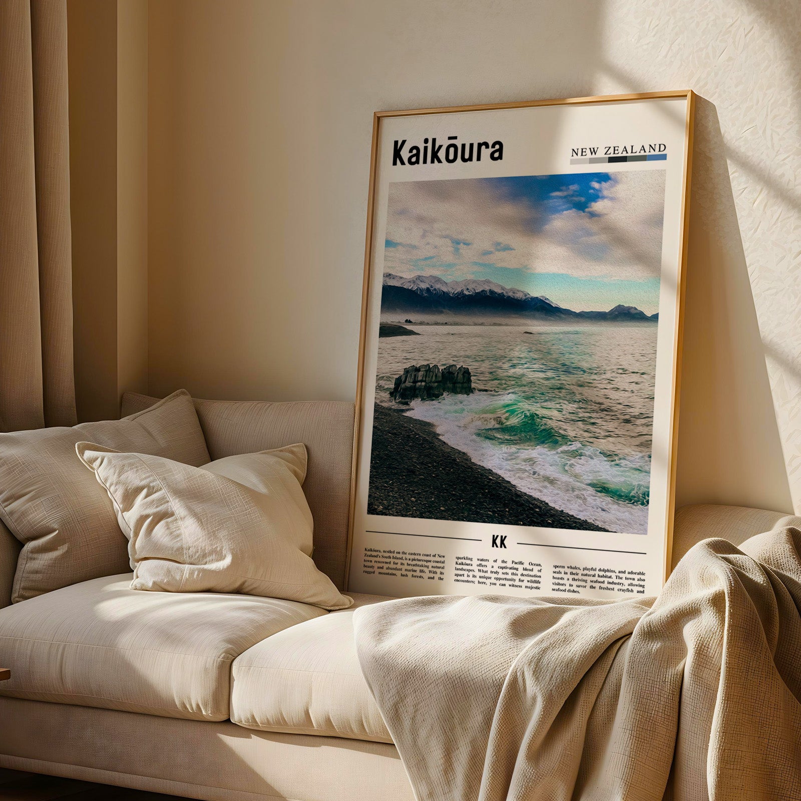Kaikōura New Zealand Photographic Poster