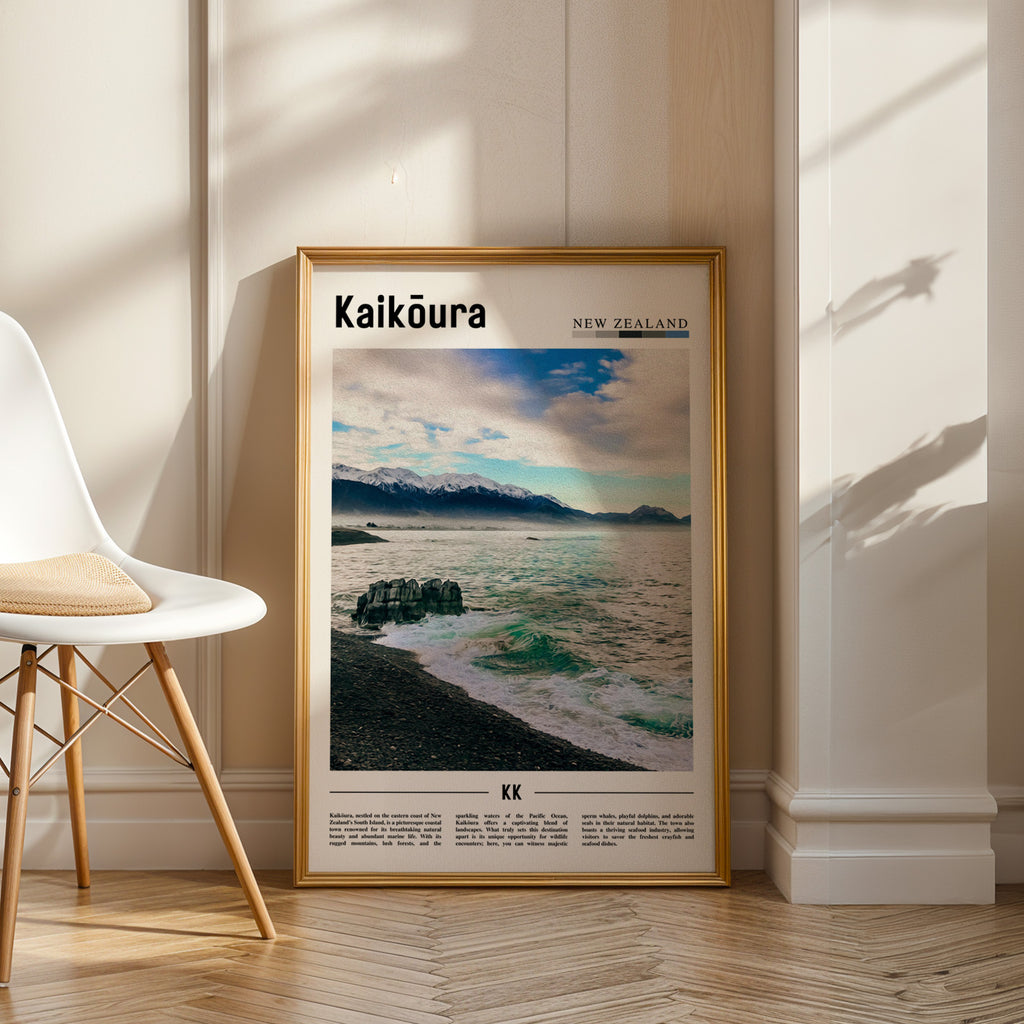 Kaikōura New Zealand Photographic Poster