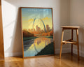 Gateway Arch National Park Retro Poster - GroovyGrove