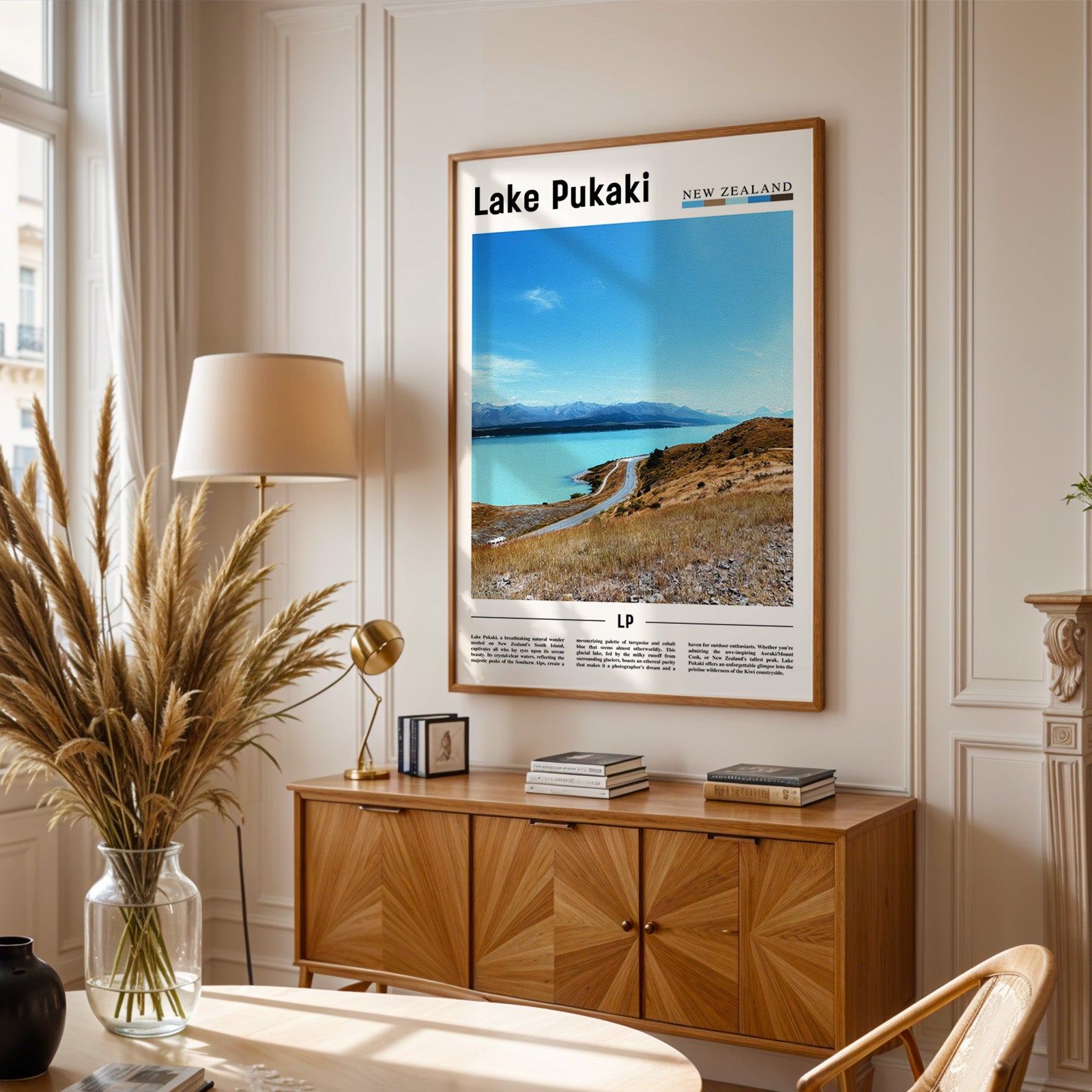 Lake Pukaki New Zealand Photographic Poster